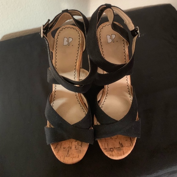 BP Wedge Sandals - Picture 3 of 7